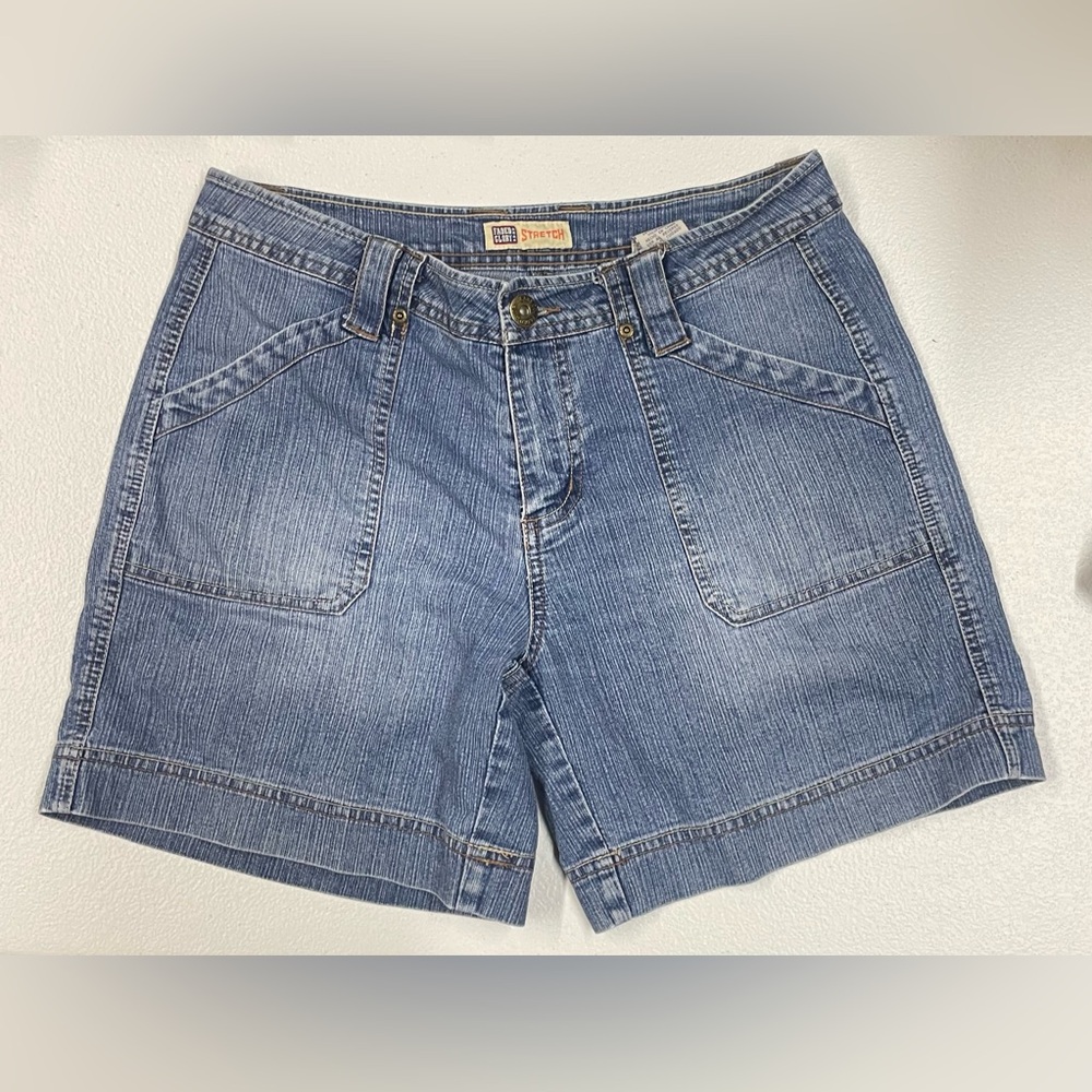 Faded Glory Blue Jean Shorts Relaxed Fit